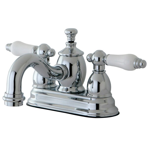 KS7101PL 4" Centerset Bathroom Faucet, Polished Chrome